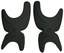 Nitro Power Shell Tongue, Stiff, 1 pair Black - S 