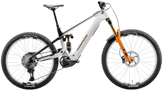 Norco Range VLT CX C1 SZ2 29"/27,5", White/Raw Carbon, BCX, 800Wh 