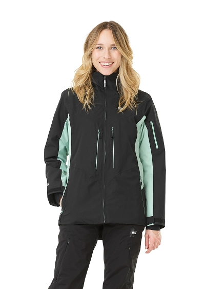 Picture Exa Jacket Black Almond Green - S 