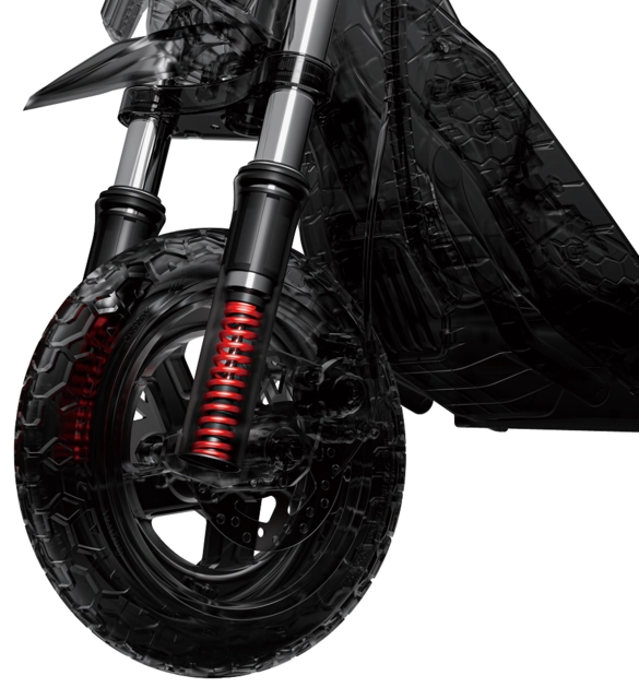 Segway ZT3 Pro E Red and black 