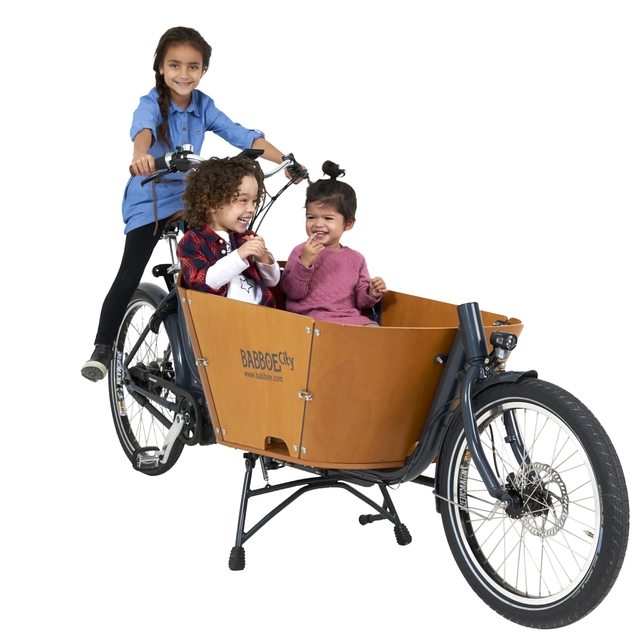 Babboe City Mountain 500Wh Wood Yamaha PW-SE midtmotor 