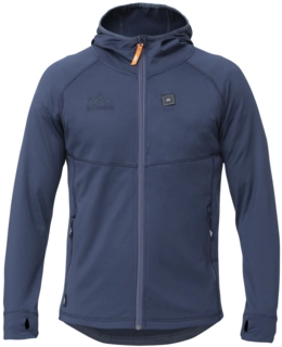 HeatX Heated Anyday Ziphood Mens Navy/Blue