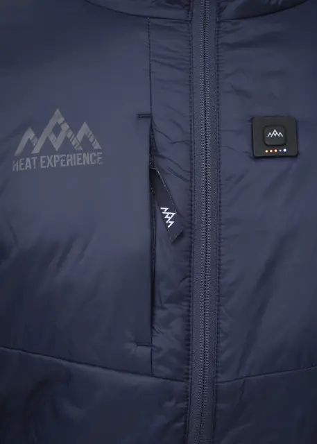 HeatX Heated Hybrid Jacket Mens M Navy/Blue 
