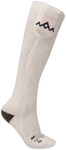 HeatX Heated Everyday Socks V2 Cream - No battery