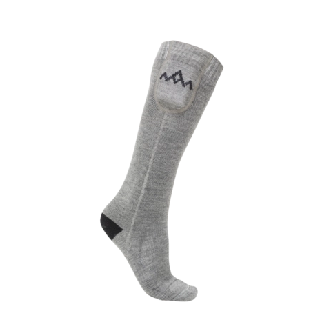 HeatX Heated Everyday Socks w/batt. V2 Grey