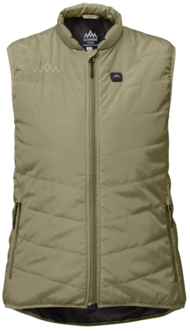 HeatX Heated Everyday Vest Womens Lichen Green