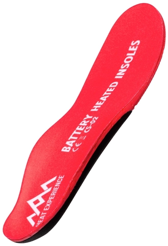 HeatX Heated Insoles Red