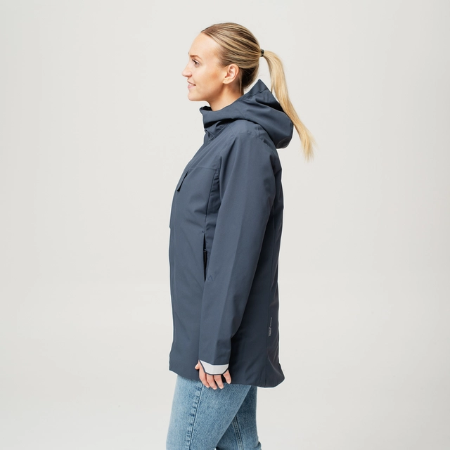 HeatX Heated Oslo Coat Womens L Navy 