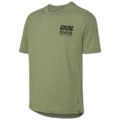 iXS Flow Kids Tech tee Mirror Olive- L