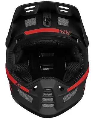 iXS Xult DH helmet Red/Black- S/M 