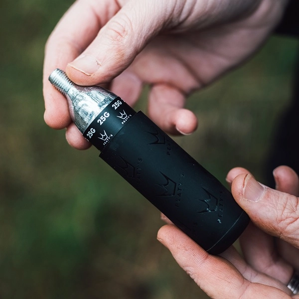 Peaty's Holeshot CO2 Tyre Inflator MTB (25g) - Slate 