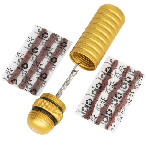 Peaty&#39;s Holeshot Tubeless Punc. Plug Kit Gold