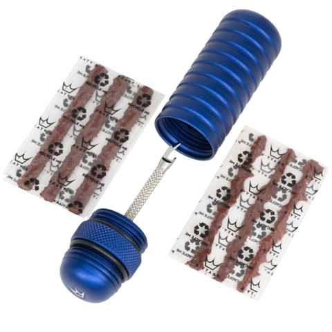 Peaty&#39;s Holeshot Tubeless Punc. Plug Kit Navy