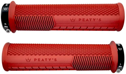 Peaty&#39;s Monarch Grip Knurl Thin - Red