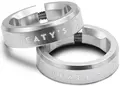 Peaty&#39;s Monarch Grip Lock Ring Silver