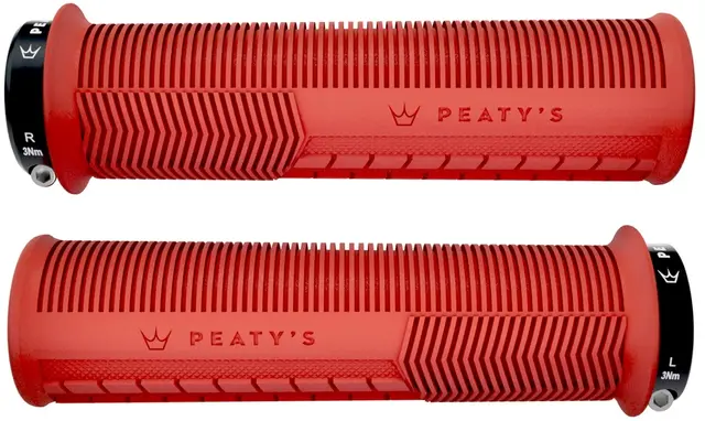 Peaty's Monarch Grip Mushroom Thick - Red 