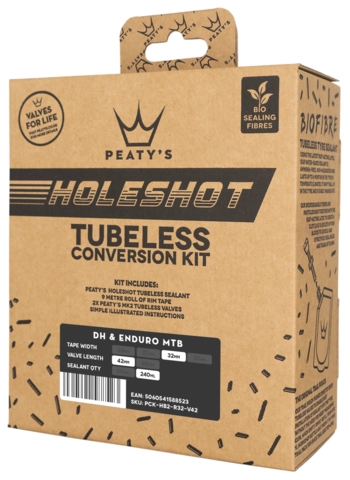 Peaty&#39;s Holeshot Tubeless Conversion Kit 32mm - Enduro / DH