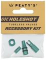 Peaty's Holeshot Fast Flow Valve Acc.Kit Jade