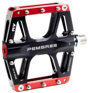 Pembree R1V Flat Pedal Black/Red