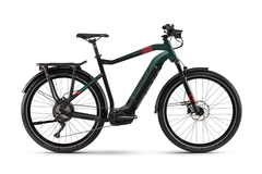 Haibike Sduro Trekking 8.0 He L 27,5&quot;, sort/r&#248;d/gr&#248;nn, BCXI i500Wh