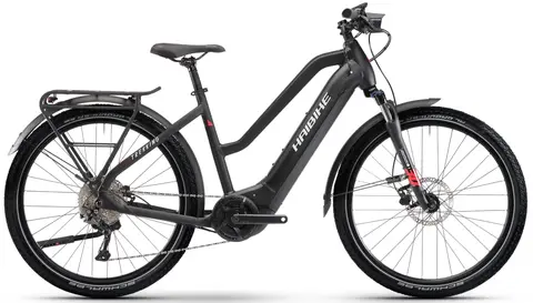 Haibike Trekking 6 mix S 27.5", YSTS i630Wh, Black/Red/Silver