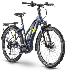 R Raymon CrossRay E 3.0 mix XL 27,5", darkblue/lime glanz, PW-TE 500Wh