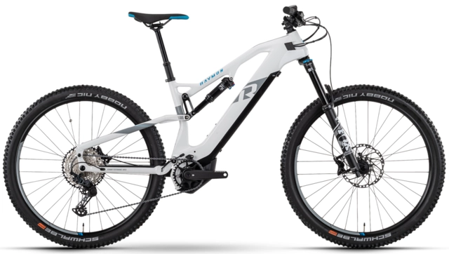 Raymon FullRay 150E 10.0 XL 29", white/grey/blue, YST, 630Wh 