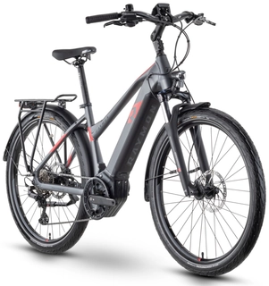Raymon TourRay E 6.0 mix XS 27,5&quot;, anthrazit/red/black, PW-ST 630Wh
