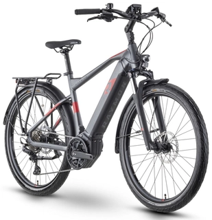 Raymon TourRay E 6.0 herre M 27,5&quot;, anthrazit/red/black, PW-ST 630Wh