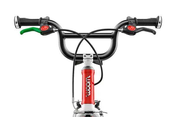 Woom 1+ balance bike Red 4,45kg, 3-4,5 years, 95-110cm 
