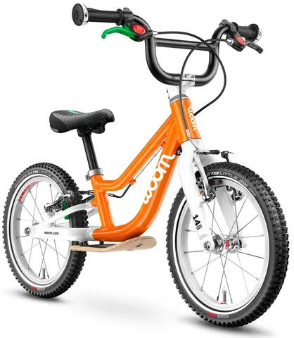 Woom 1+ balance bike Orange 4,45kg, 3-4,5 years, 95-110cm