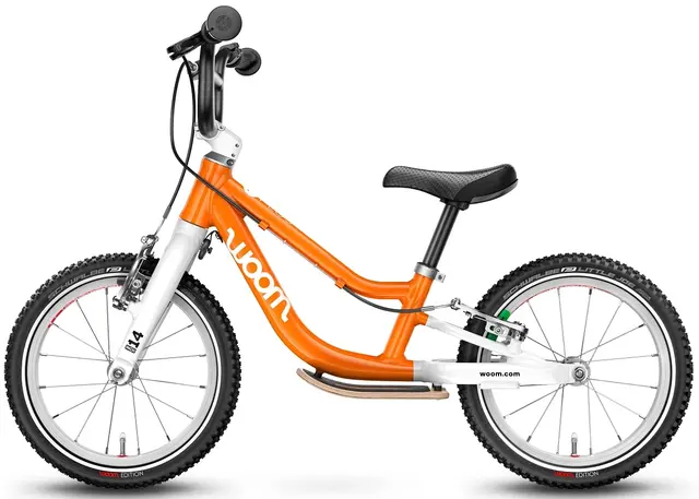 Woom 1+ balance bike Orange 4,45kg, 3-4,5 years, 95-110cm 