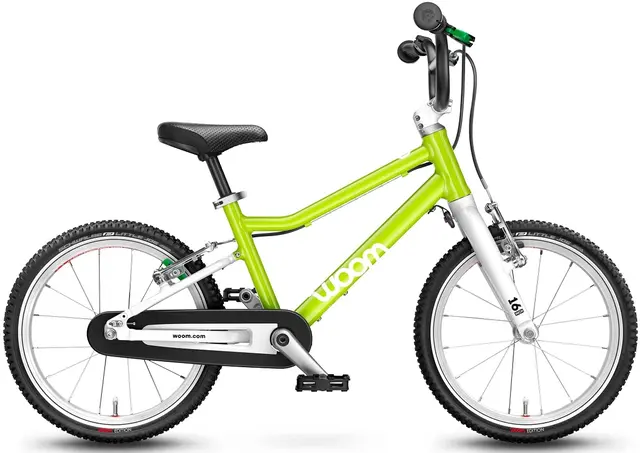 Woom 3 16" Lime 5,7kg, 4-6 years, 105-120cm 