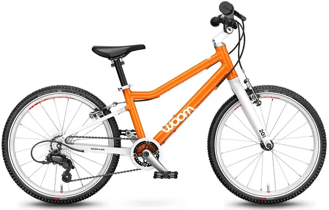 Woom 4 20" Orange 7,8kg, 6-8 years, 115-130cm 