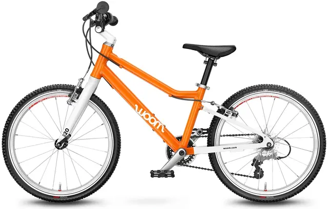 Woom 4 20" Orange 7,8kg, 6-8 years, 115-130cm 