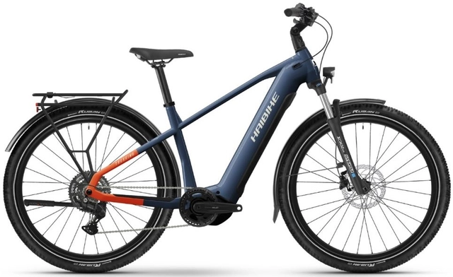 Haibike Trekking 4 Men S 27.5'',Blue/Orange,YS2S,720Wh 