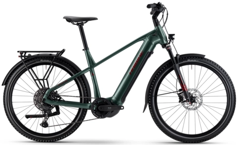 Haibike Trekking 5 Men 27.5'',Olive/Red,YS2S,720Wh