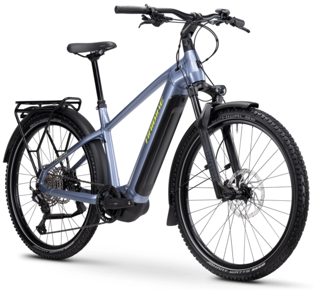 Haibike Trekking 7.5 herre S 27.5'',Blue/Yellow,YX3S,720Wh 
