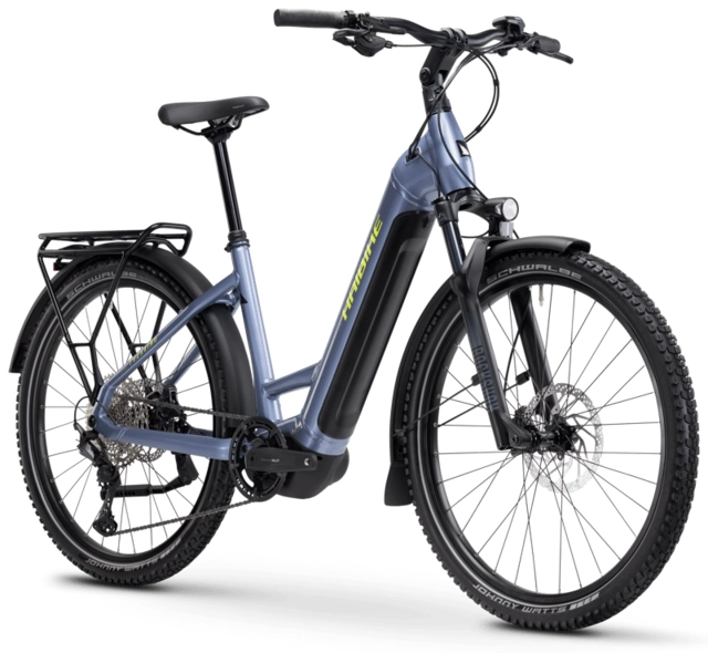 Haibike Trekking 7.5 mono S 27.5'',Blue/Yellow,YX3S,720Wh 