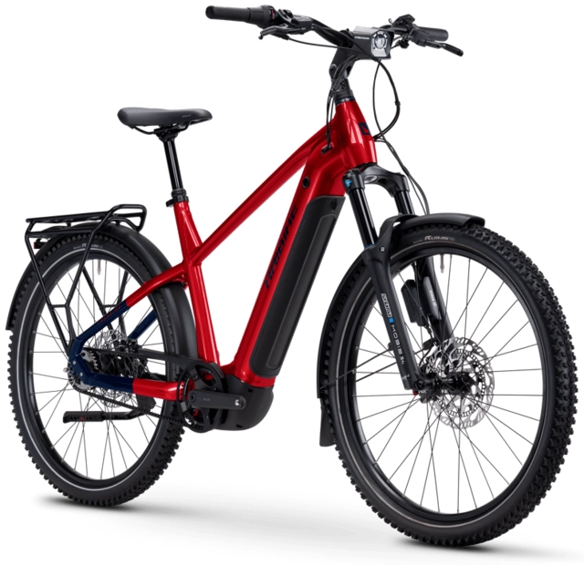 Haibike Trekking 9 ABS Men S 27.5'',Red/Blue,BCXK,800Wh 