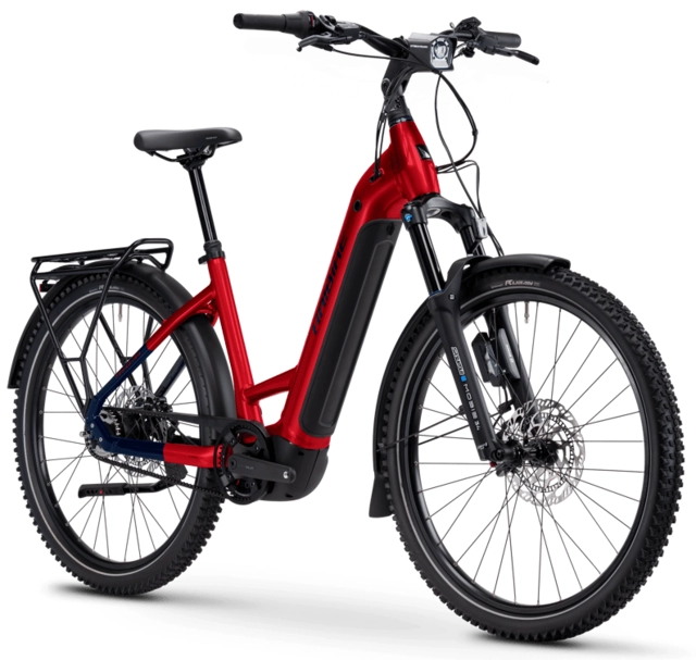 Haibike Trekking 9 ABS mono S 27.5'',Red/Blue,BCXK,800Wh 