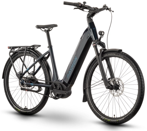 Raymon Metmo Pro CB mono 27.5&quot;, nebular blue/chrome, BPL, 600Wh