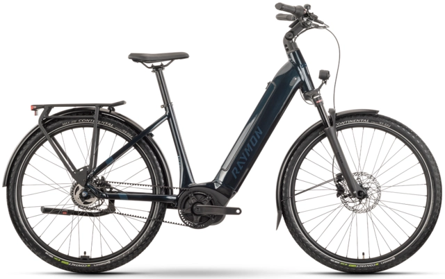 Raymon Metmo Pro FW wave M 27.5", nebular blue/chrome, BPL, 600Wh 