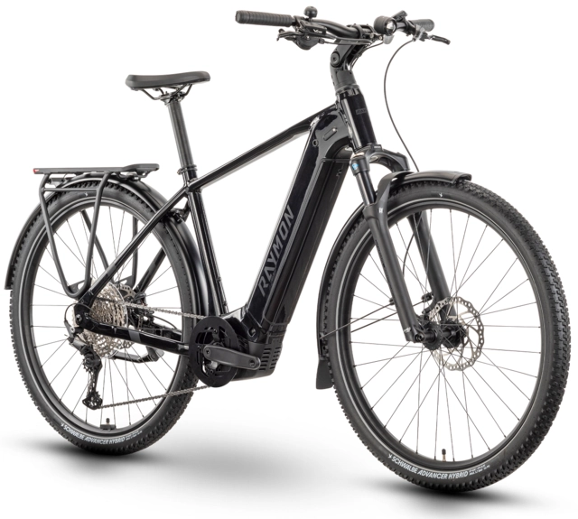 Raymon Tahona Pro 800 herre S 29", black stealth, BP-CX, 800Wh 