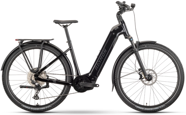 Raymon Tahona Pro 800 wave S 29", black stealth, BP-CX, 800Wh 