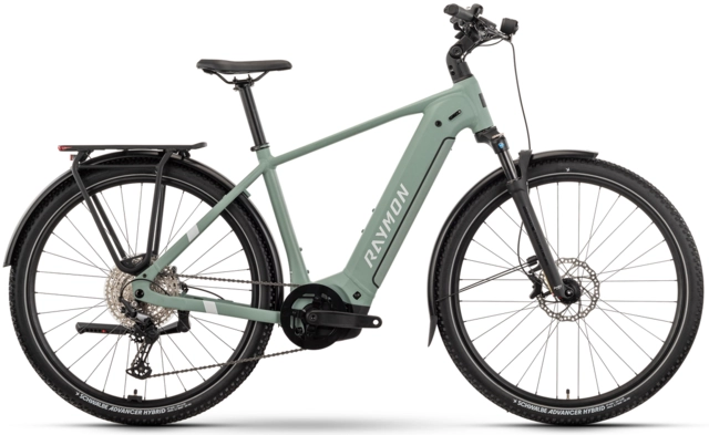Raymon Tahona Pro 800 herre S 29", mint/cotton/violet, BP-CX, 800Wh 