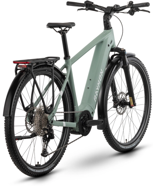 Raymon Tahona Pro 800 herre S 29", mint/cotton/violet, BP-CX, 800Wh 