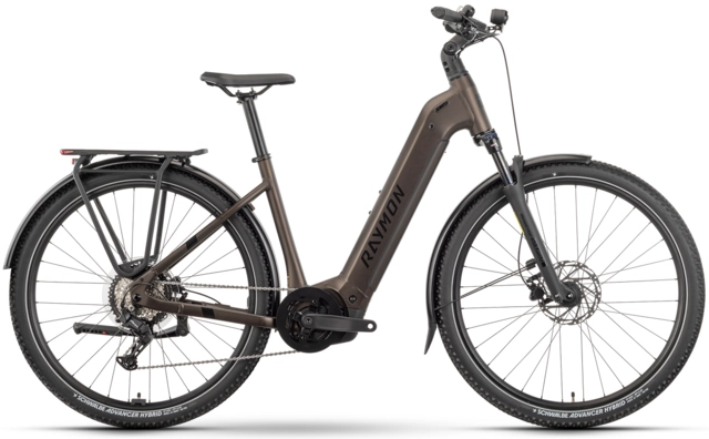 Raymon Tahona 600 mono S 29", tenmoku/black/honey, BP-CX, 600Wh 
