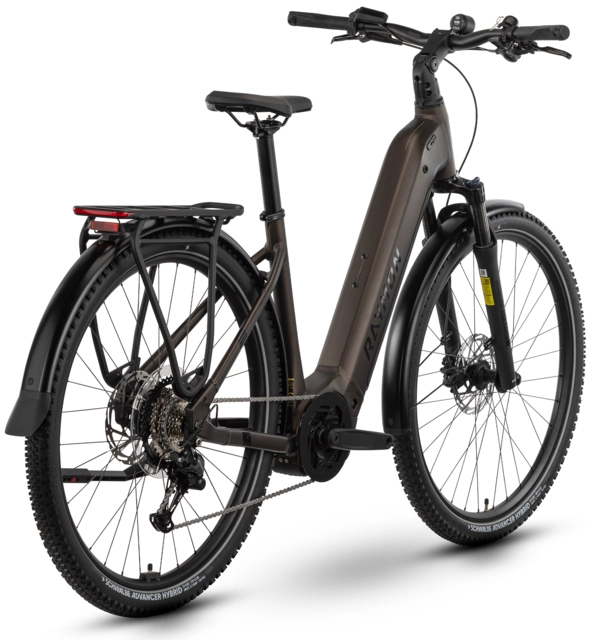 Raymon Tahona 600 mono S 29", tenmoku/black/honey, BP-CX, 600Wh 