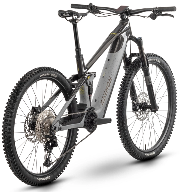 Raymon Tarok M 29"/27.5", grey/crb/citron, ZF-CX, 756Wh 